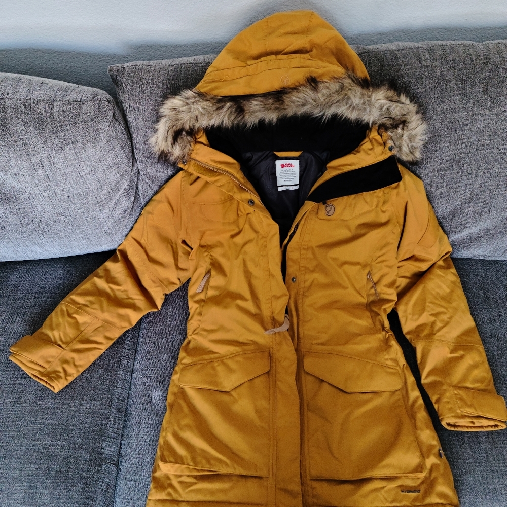 Fjallraven Nuuk Mustard Small Women's Jacket